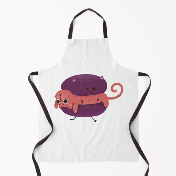 Item preview, Macaroon To The Rescue Cute Kawaii Dessert Cat Graphic designed and sold by InOtterNew.