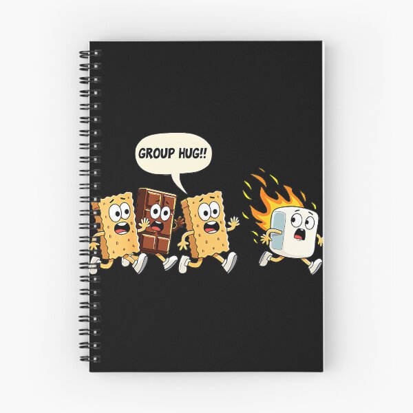 Item preview, Group Hug!! Funny S'mores Camping Campfire Humor designed and sold by Hugosploosh.