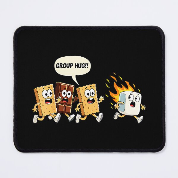 Item preview, Group Hug!! Funny S'mores Camping Campfire Humor designed and sold by Hugosploosh.
