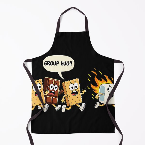 Item preview, Group Hug!! Funny S'mores Camping Campfire Humor designed and sold by Hugosploosh.