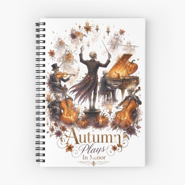 Item preview, Autumn Plays Halloween Skeleton Orchestra designed and sold by Sovereign Supply Co..