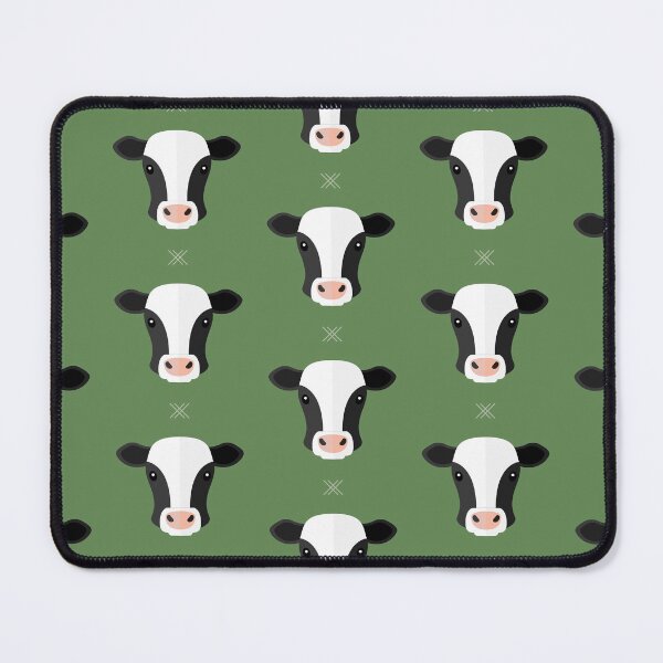 Item preview, Cow heads on green designed and sold by reneesillus.