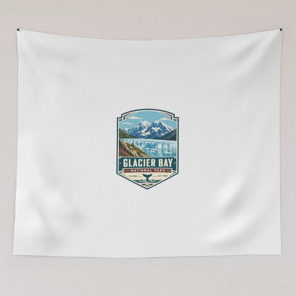 Item preview, Glacier Bay National Park Alaska Est. 1980 Travel Souvenir Visitor designed and sold by Simsimah26Parks.