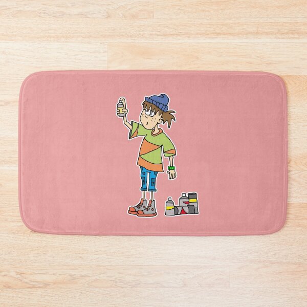 Item preview, Cool Graffiti Artist Sticker | Funny Street Art & Spray Paint Guy Cartoon designed and sold by MyxaART.