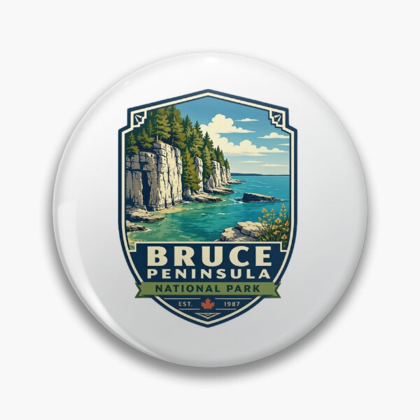 Item preview, Bruce Peninsula National Park Est. 1987 Canada Travel Hiking Camping Souvenir designed and sold by Simsimah26Parks.