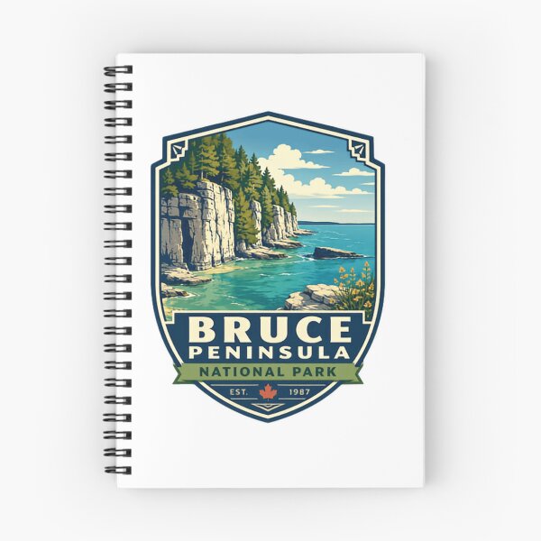 Item preview, Bruce Peninsula National Park Est. 1987 Canada Travel Hiking Camping Souvenir designed and sold by Simsimah26Parks.