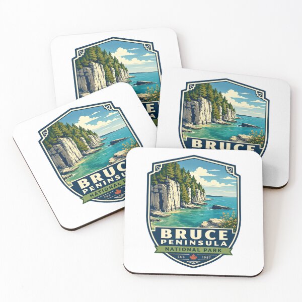 Item preview, Bruce Peninsula National Park Est. 1987 Canada Travel Hiking Camping Souvenir designed and sold by Simsimah26Parks.