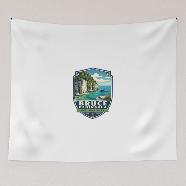 Item preview, Bruce Peninsula National Park Est. 1987 Canada Travel Hiking Camping Souvenir designed and sold by Simsimah26Parks.