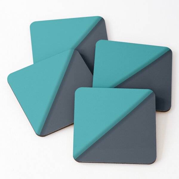 Item preview, Minimalist Teal and Navy Blue designed and sold by pluielegere.