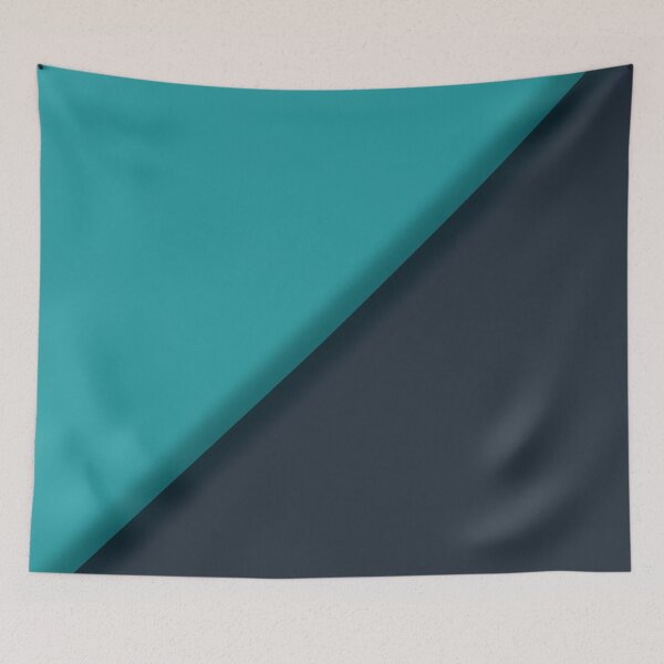 Item preview, Minimalist Teal and Navy Blue designed and sold by pluielegere.