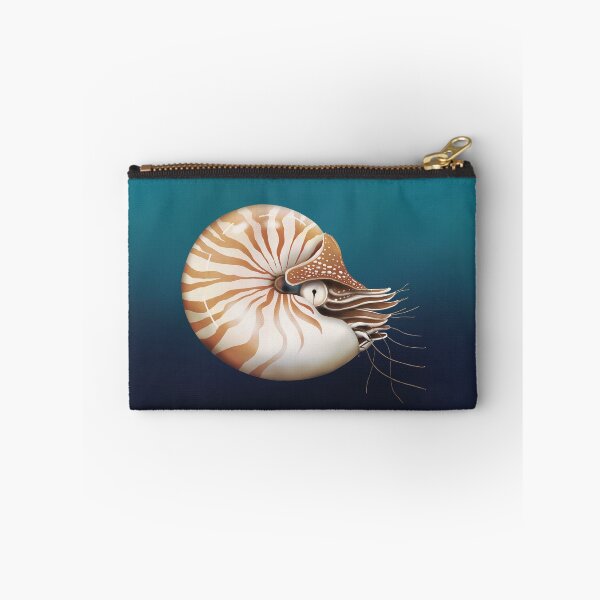 Item preview, Vintage Chambered Nautilus Shell in Deep Sea  designed and sold by Karin Taylor.