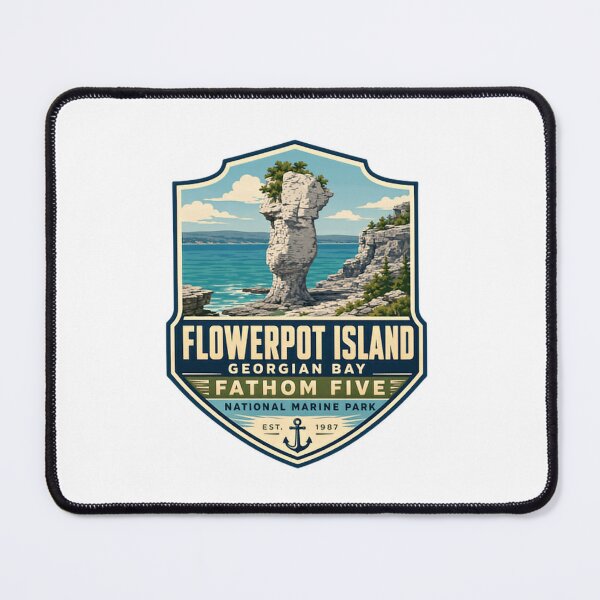 Item preview, Flowerpot Island Georgian Bay Fathom Five National Marine Park Established 1987 Nature Travel Visitor designed and sold by Simsimah26Parks.