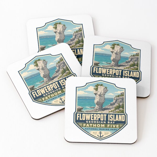 Item preview, Flowerpot Island Georgian Bay Fathom Five National Marine Park Established 1987 Nature Travel Visitor designed and sold by Simsimah26Parks.