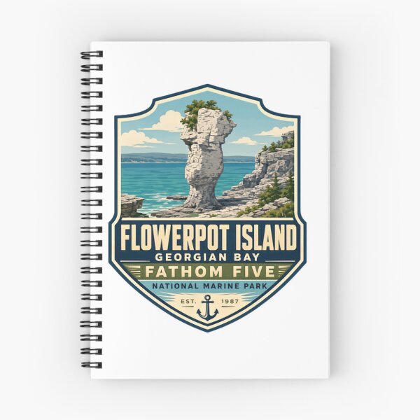 Item preview, Flowerpot Island Georgian Bay Fathom Five National Marine Park Established 1987 Nature Travel Visitor designed and sold by Simsimah26Parks.