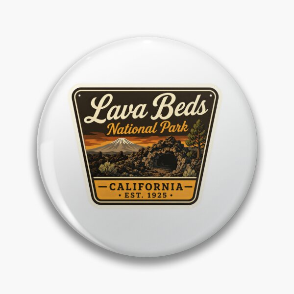 Item preview, Lava Beds National Park California Est. 1925 National Park Travel Souvenir designed and sold by Simsimah26Parks.