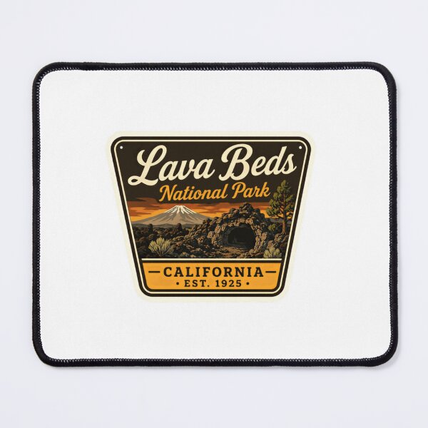 Item preview, Lava Beds National Park California Est. 1925 National Park Travel Souvenir designed and sold by Simsimah26Parks.