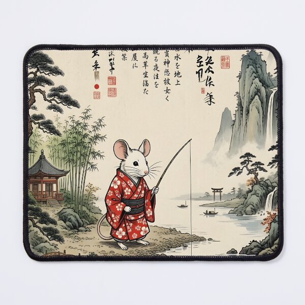 Item preview, Mouse in a Chinese guru designed and sold by Erlin Rudho.