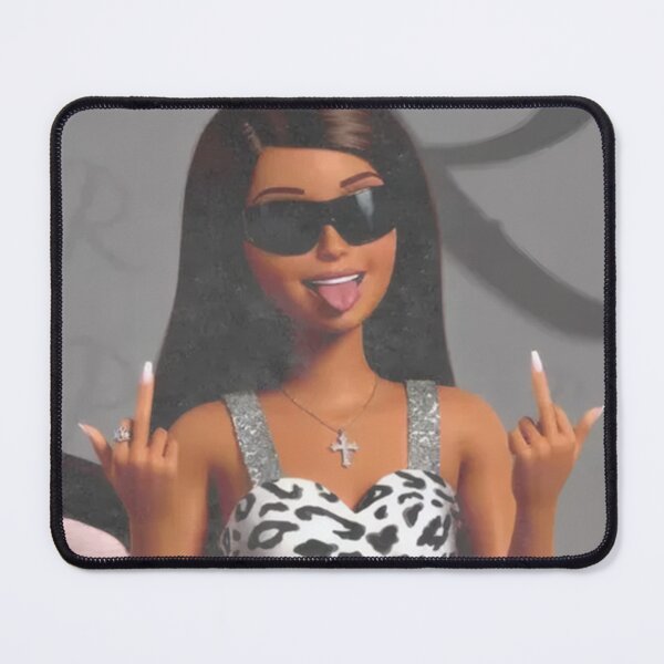 Item preview, Funny Doll Middle Finger Sunglasses Sticking Tongue Out Meme designed and sold by Devilians92.
