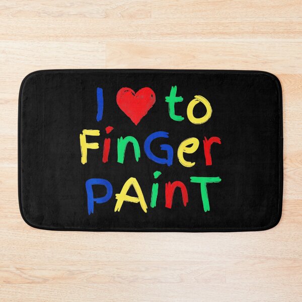 Item preview, I Love To Finger Paint Kids Art Parent Teacher Hobby designed and sold by Hugosploosh.