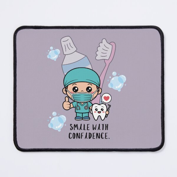 Item preview, Smile With Confidence – Cute Dentist designed and sold by AhmadAnnaPrints.