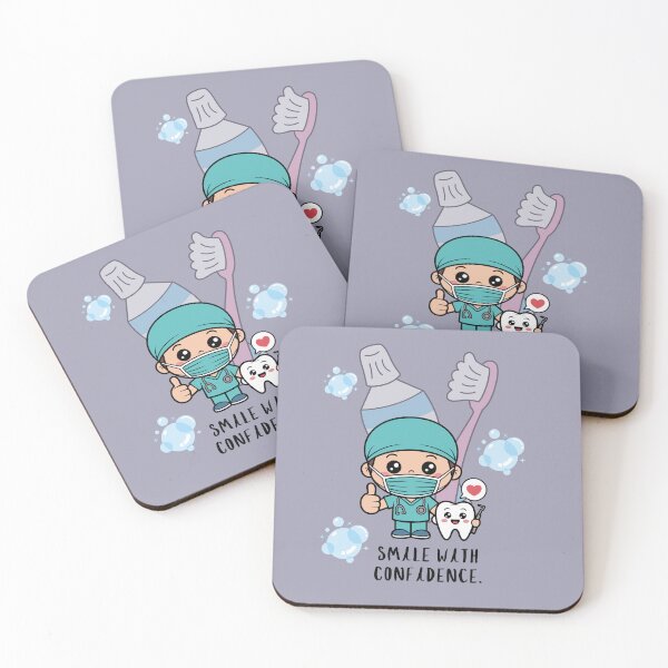 Item preview, Smile With Confidence – Cute Dentist designed and sold by AhmadAnnaPrints.