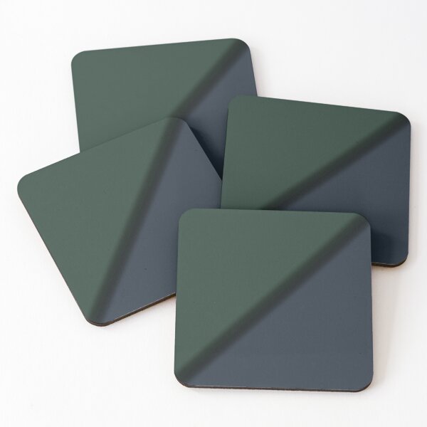 Item preview, Minimalist Forest Green and Navy Blue designed and sold by pluielegere.