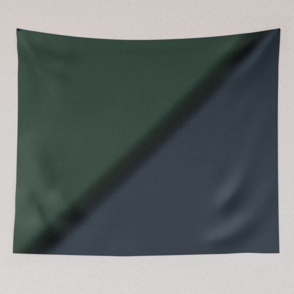 Item preview, Minimalist Forest Green and Navy Blue designed and sold by pluielegere.