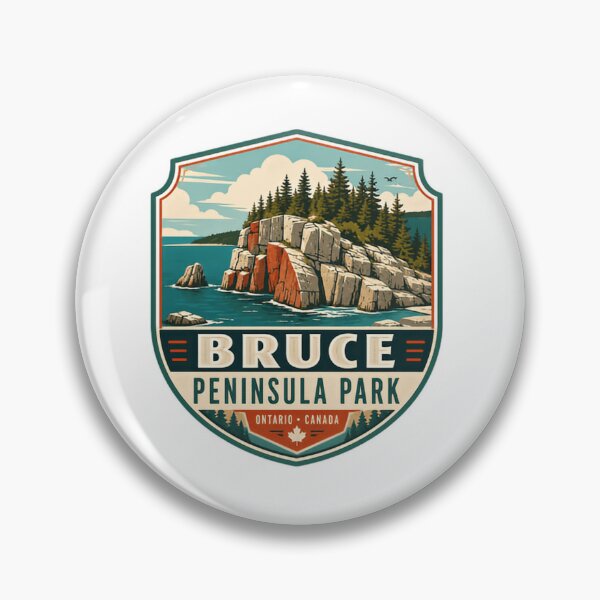 Item preview, Bruce Peninsula Park Ontario Canada National Park Travel Hiking Souvenir designed and sold by Simsimah26Parks.
