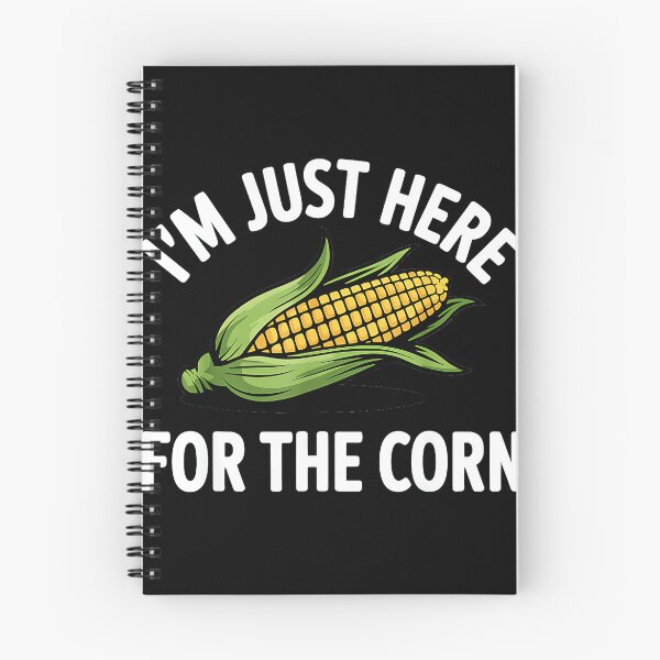 Item preview, I'm Just Here For The Corn Food Lover Eating Humor Saying designed and sold by Hugosploosh.