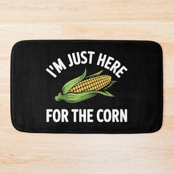 Item preview, I'm Just Here For The Corn Food Lover Eating Humor Saying designed and sold by Hugosploosh.