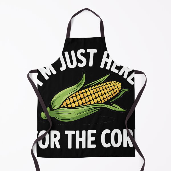 Item preview, I'm Just Here For The Corn Food Lover Eating Humor Saying designed and sold by Hugosploosh.