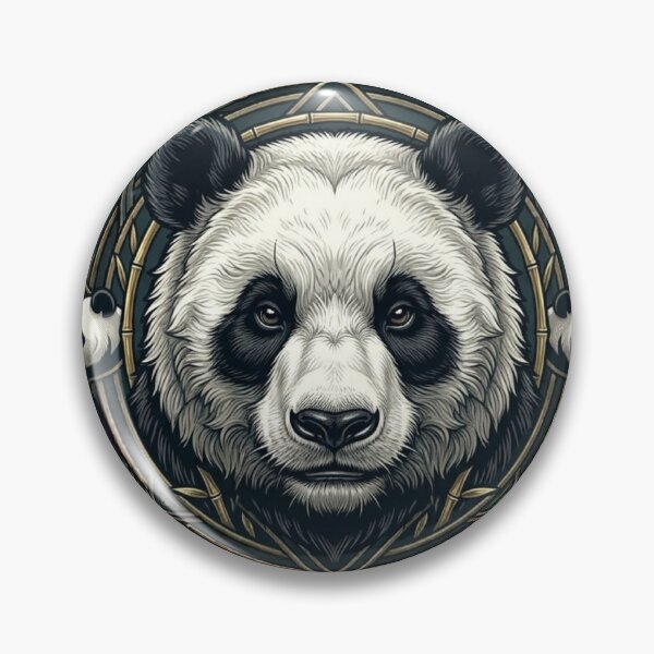 Item preview, Intricate Art Nouveau Panda Design  designed and sold by unboxedbyJuls.