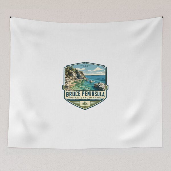 Item preview, Bruce Peninsula National Park Ontario Canada Travel Hiker designed and sold by Simsimah26Parks.