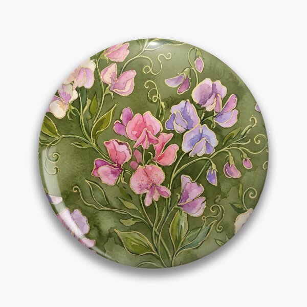Item preview, Sweet Pea Flower  designed and sold by GraphicsClub.