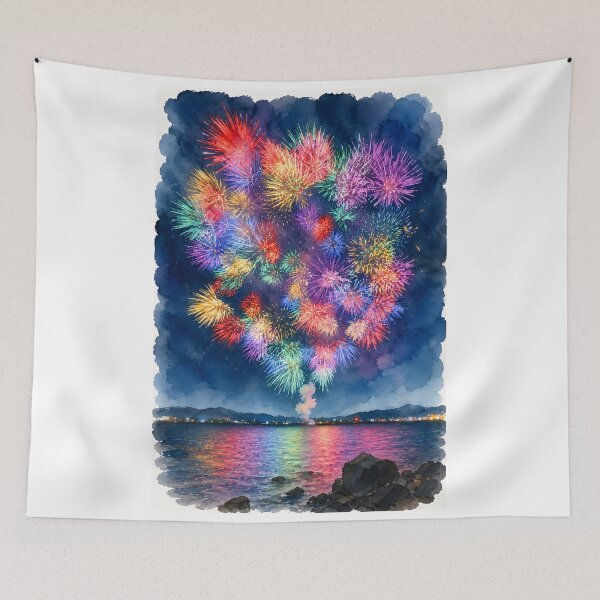 Item preview, Gamagori Fireworks Festival designed and sold by HOMETOWN86.