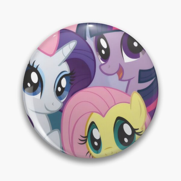 Item preview, Colorful Friendship Ponies Group - Magical Animated Cartoon Art designed and sold by Billy Morfo™.