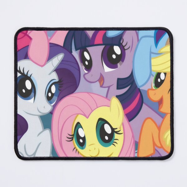 Item preview, Colorful Friendship Ponies Group - Magical Animated Cartoon Art designed and sold by Billy Morfo™.