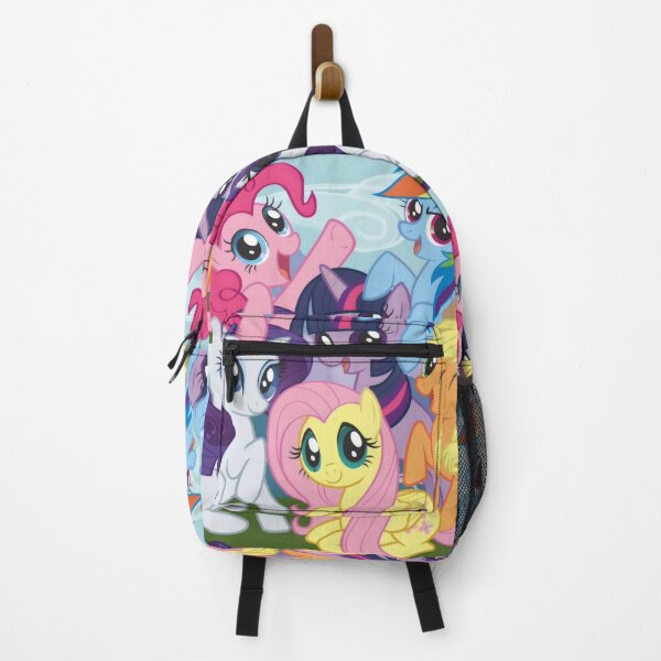 Item preview, Colorful Friendship Ponies Group - Magical Animated Cartoon Art designed and sold by Billy Morfo™.