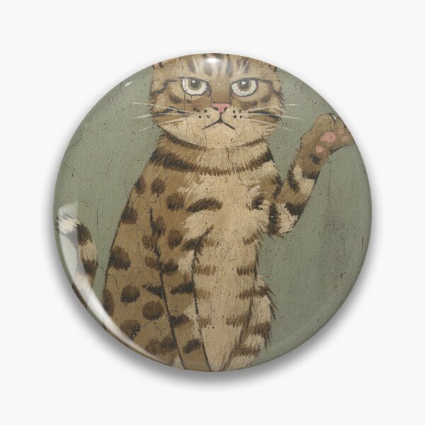 Item preview, Bengal Cat Who Opened Every Cupboard Folk Art designed and sold by PictorialWhimsy.
