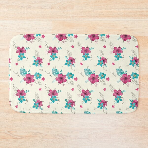 Item preview, Tropical Hibiscus Botanical Floral Pattern designed and sold by NuvoraNest.