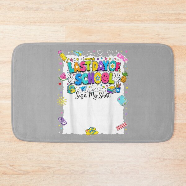 Item preview, Last Day of School Sign My Shirt Boy Girl Kid Graduation designed and sold by ArleneRowe.