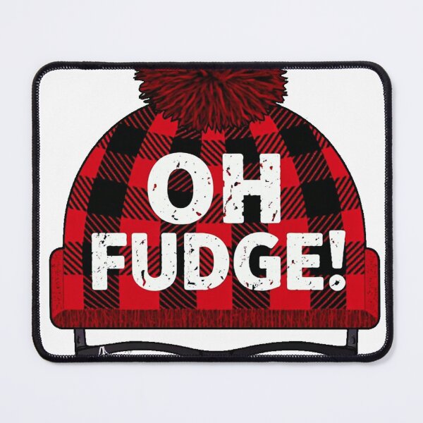 Item preview, Oh Fudge Buffalo Plaid Glasses Christmas designed and sold by icm4639.