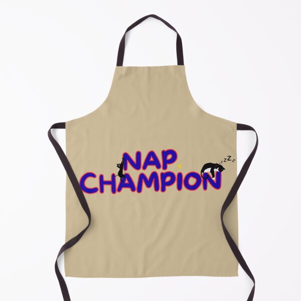 Item preview, Nap Champion Cute Napping Cat & Funny Pet Typography designed and sold by Frafri92.
