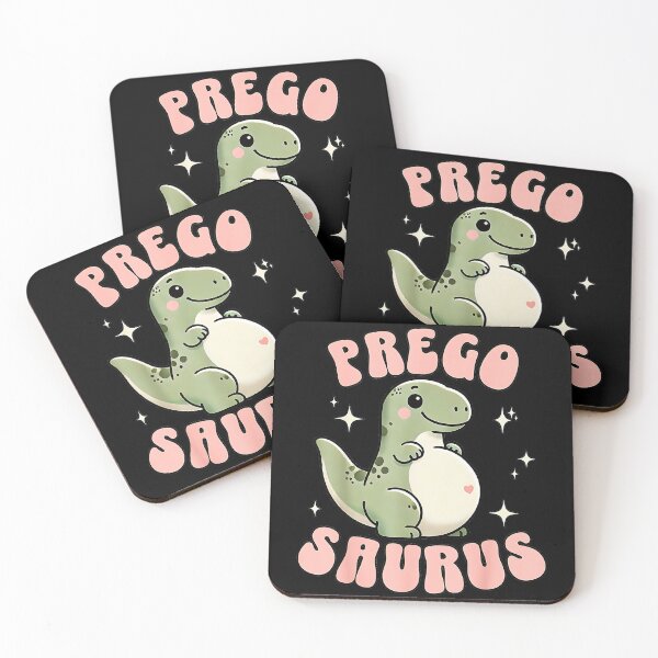 Item preview, Prego Saurus Expectant Mother Pregnancy Announcement designed and sold by Hugosploosh.