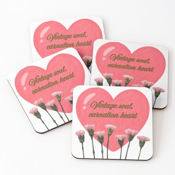 Item preview, Vintage soul, carnation heart designed and sold by La-Bogi.