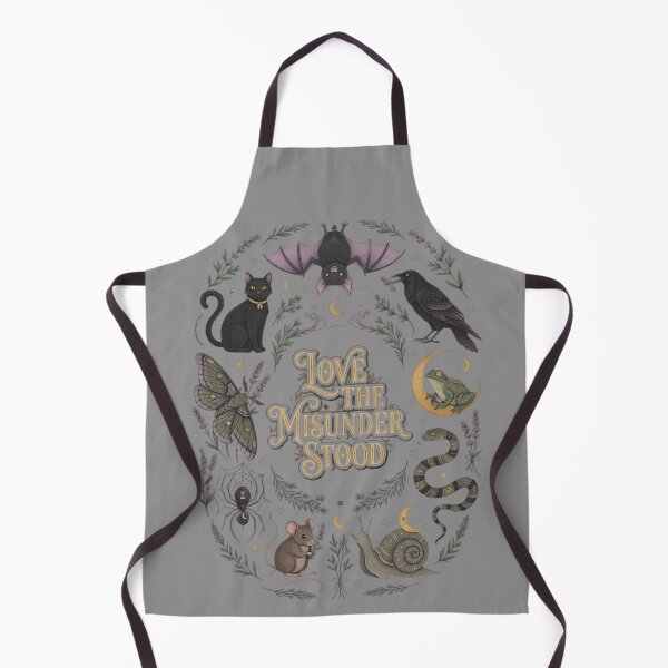 Item preview, Love The Misunderstood Bat Raven Cat Snake Spider Moth Frog Gothic designed and sold by CF_VintageDesign.