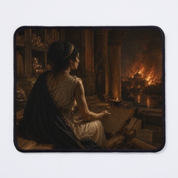 Item preview, Hypatia of Alexandria - The Last Scholar of the Library designed and sold by Qorvun.
