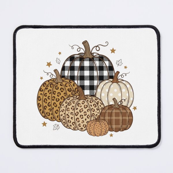Item preview, Buffalo Plaid And Leopard Print Pumpkins Fall Autumn Thanksgiving designed and sold by raedattia.