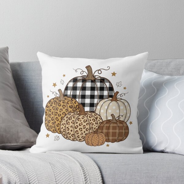 Item preview, Buffalo Plaid And Leopard Print Pumpkins Fall Autumn Thanksgiving designed and sold by raedattia.