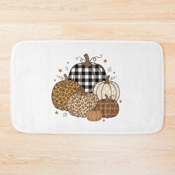 Item preview, Buffalo Plaid And Leopard Print Pumpkins Fall Autumn Thanksgiving designed and sold by raedattia.